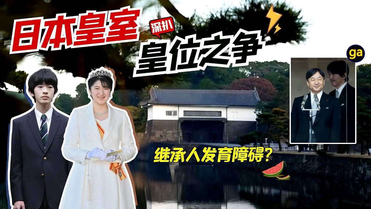 未来天皇发育障碍？骚扰女同学？吃瓜日本皇室的皇位之争