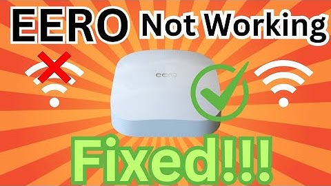 Amazon Eero Mesh Wifi System Not Working SOLVED | Eero Not Connecting FIXED | DEVICESSETUP |