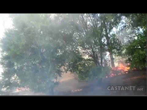 Fire near Tolko Mill