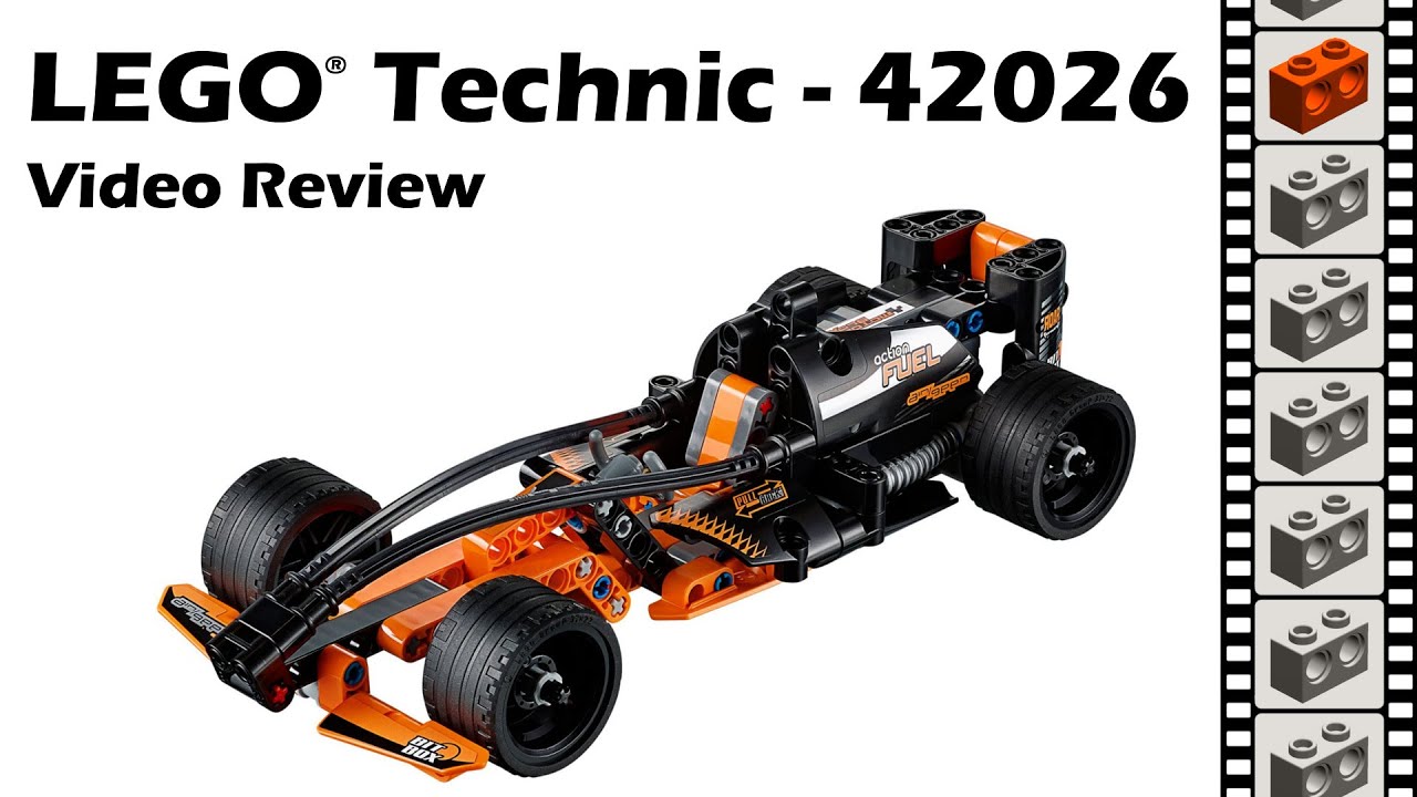 LEGO Technic 42026, Black Champion Racer - TimeLapse Build