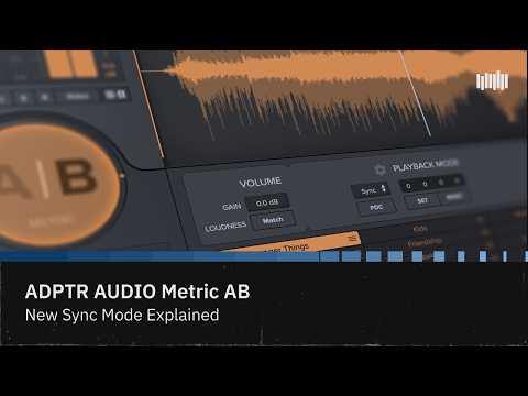 Metric AB 1.5 - New Sync Mode Explained | Plugin Alliance