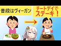 ヴィーガンさん、チートデイにステーキを食べてしまう…