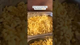 Best homemade Mac and Cheese 🔥🐔 #shorts