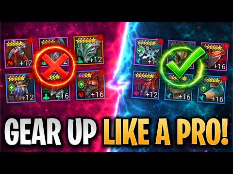Gear Up the RIGHT Way in Raid Shadow Legends (Beginner Guide)