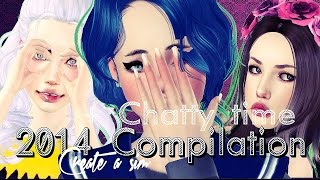 ♦The sims 2014 FULL CAS Compilation + CHATTY TALK