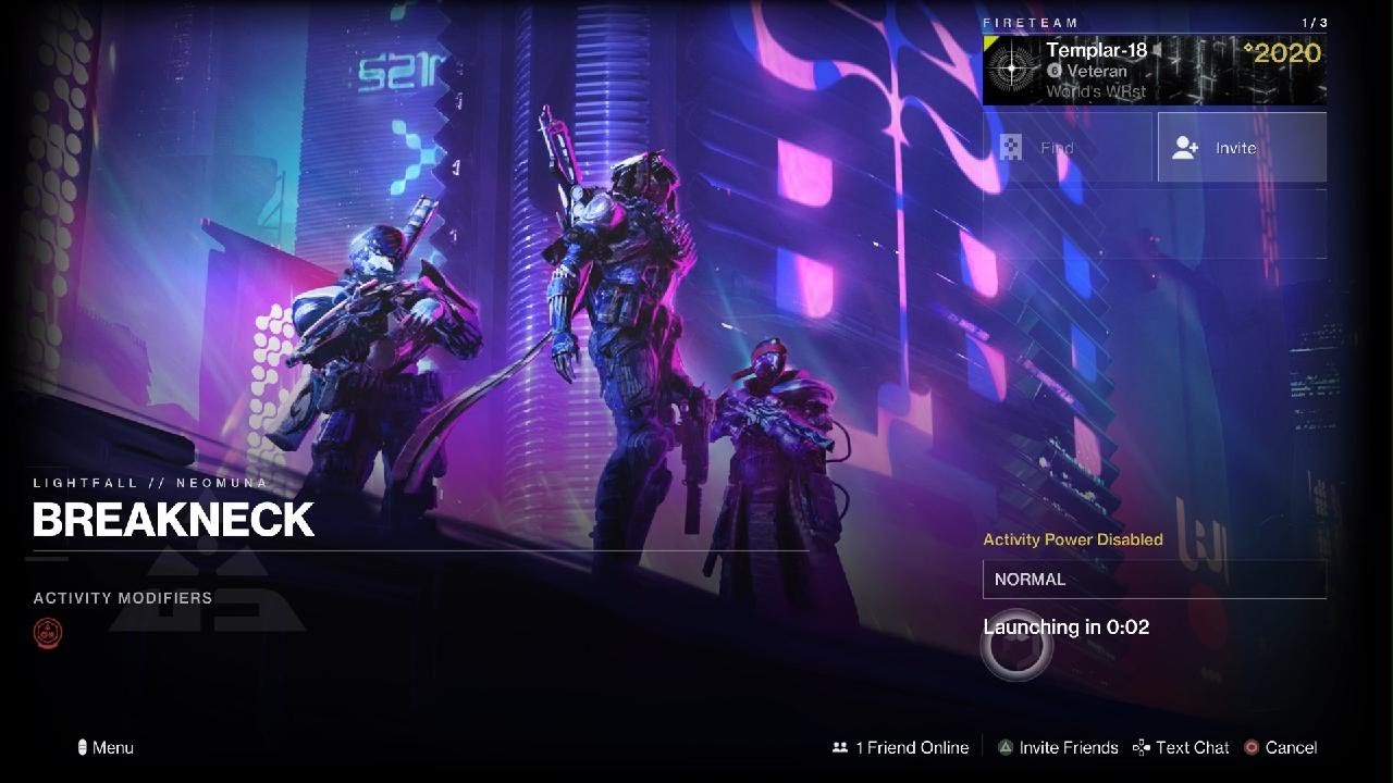 Destiny 2 Lightfall Breakneck
