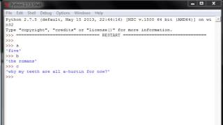 Learn Python Programming Tutorial 5 | Introduction to Strings