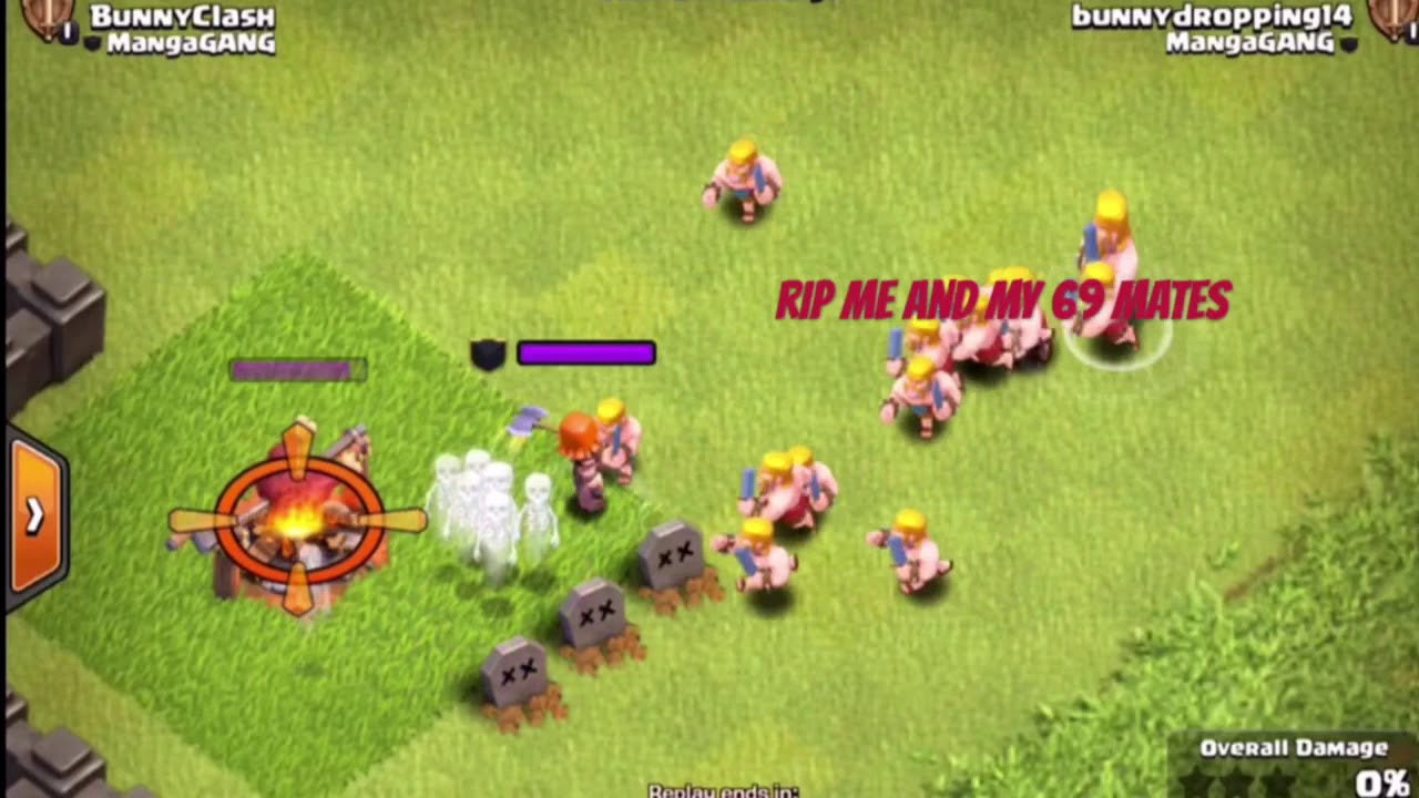 OMG! 70 barbarians vs 1 valkyrie! 🙈