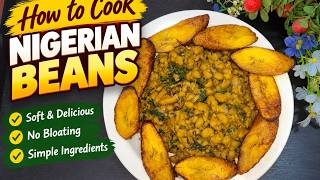 How to Cook Nigerian Beans | Easy Black Eyed Beans Recipe screenshot 4