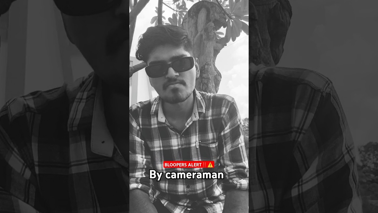 ‼️ ALERT ‼️Bloopers by Crazy Cameraman 🌚⚠️ 