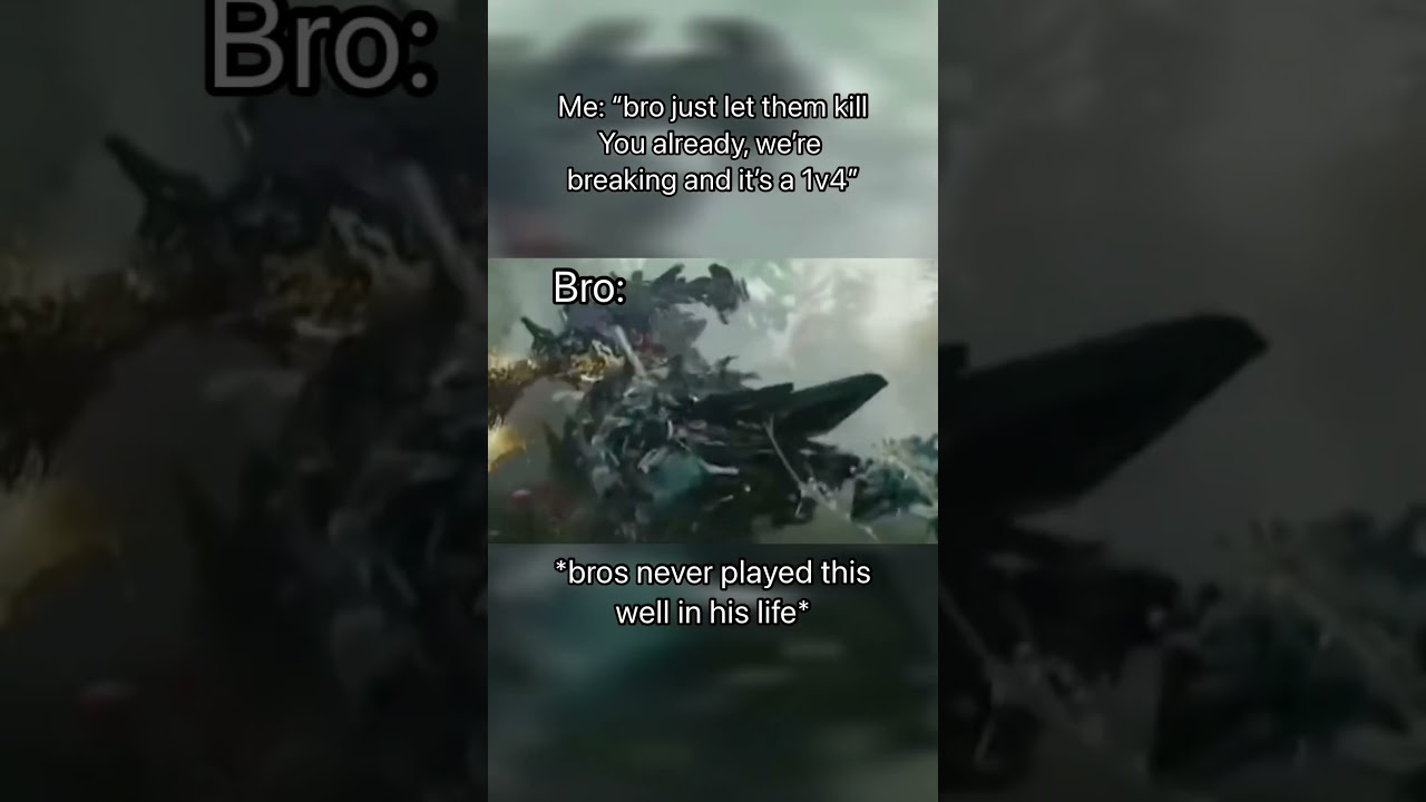 Bros never clutched like this in his life 