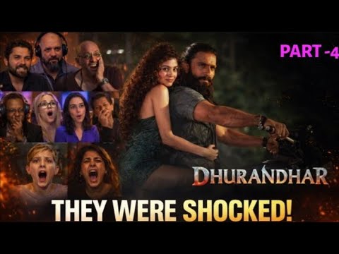 Foreigners First Time Watching DHURANDHAR Part 4   @CineDesi  @ChaatNChat 