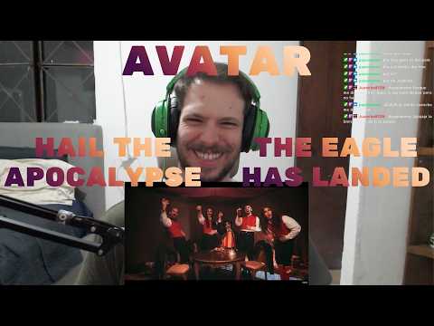 Primera Vez Reaccionando a Avatar - Hail The Apocalypse & The Eagle Has Landed