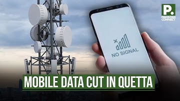 Mobile Data Cut in Quetta | Quetta | Saad Ullah Akhter | Pakistan Connect