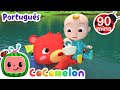 O Ursinho Subiu a Montanha 🐻⛰️ | CoComelon Brasil | Músicas Infantis em Português