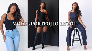 Entering My Model Era Signed To My First Modeling Agency Mmg Portfolio Photoshoot Bts