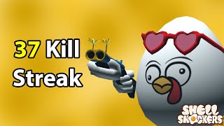 37 Kill Streak! | Shell Shockers
