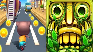 Cat Runner VS Temple Run 2 Gameplay Walkthroughs Android iOS Games