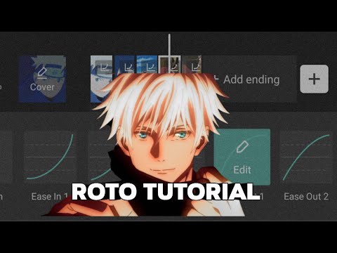 Capcut Roto Tutorial easy difficulty ✌️ English Sub