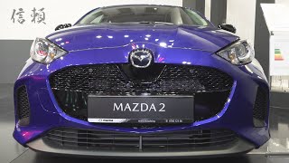 Mazda 2 Hybrid 1.5i 116 hp CVT AT 4x2 Exclusive Car (2025) Exterior and Interior