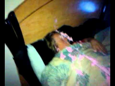 silly string meets face