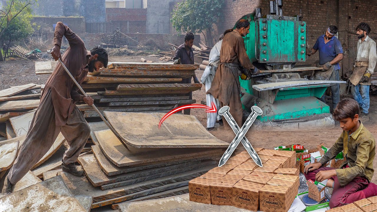 How Ship Plates Become Millions of Nails: A Complete Manufacturing Process