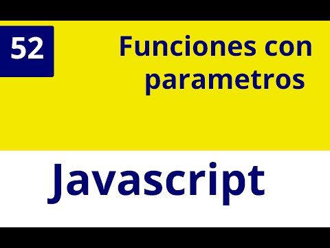 Capa de Capítulo 52 JS - Funciones con parametros Javascript