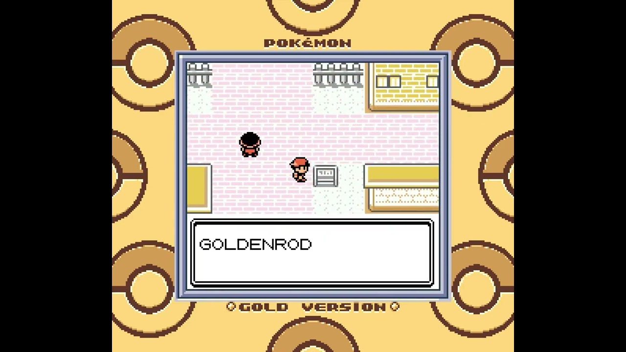 "Pokémon Gold & Silver" Music : 40 - Goldenrod City