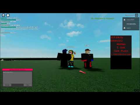 Scp 106 Script Roblox Youtube - roblox script scp 106