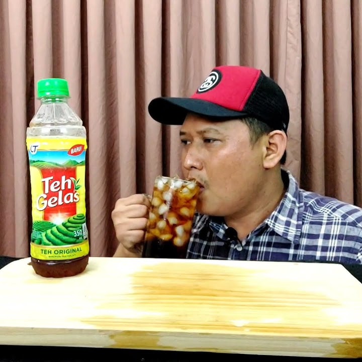 MUKBANG ASMR MINUMAN SEGAR DINGIN teh manis || ASMR DRINKING COLD WATER #mukbangminumansegar