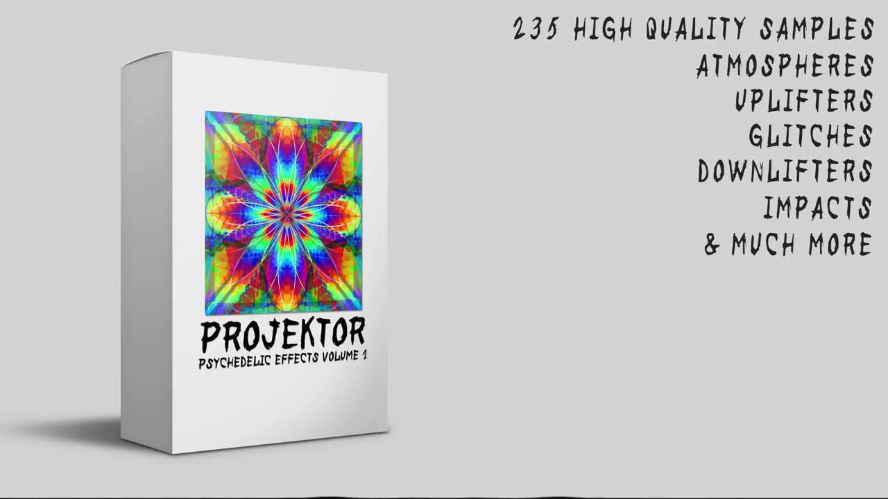 Projektor Psychedelic Sound Effects Vol. 1 (Announcement Trailer)[100 Subs Free Sample Pack]