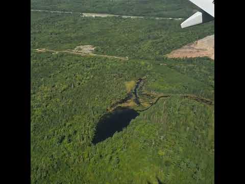 beautiful landing at Stanfield Airport halifax (NS)