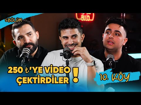 10.KÖY Podcast | Hapis Hikayeleri, Fonlanma, Okulda Dayak |  @ekinkollama  @YusufKayaalp Bölüm 5