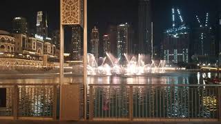 عرض النافوره الموسيقيه في #دبي مول بجوار برج خليفه? من اجمل الاماكن اللي ممكن تشوفوها