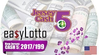 CASH 5 NJ winning numbers 18 Jul 2017