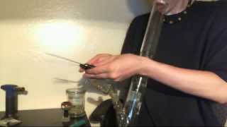 Clean Bong Snap & New Hash Idea
