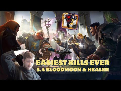 Easiest 5.4 Kill, Super Easy Bloodmoon & Healer Kill xD Albion Online Shenanigans!