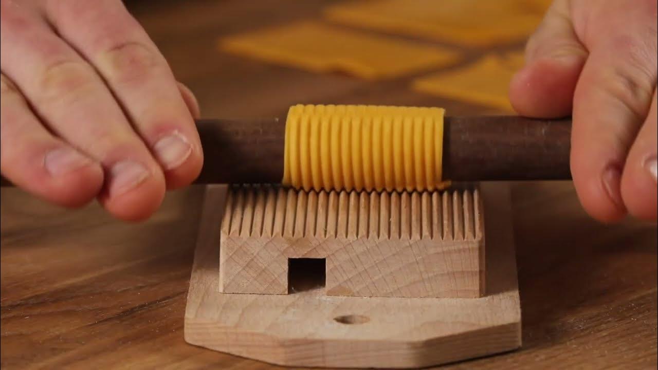 Pasta Masterclass How to make Rigatoni by Mateo Zielonka YouTube