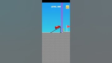 Draw Bridge Complete || Level 385 || Impossible MISSION #shorts #shortsfeed #subscribe #gamer #games