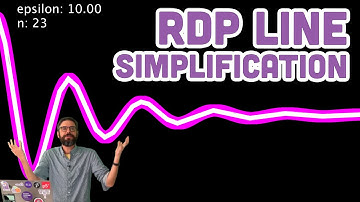 Coding Challenge #152: RDP Line Simplification Algorithm