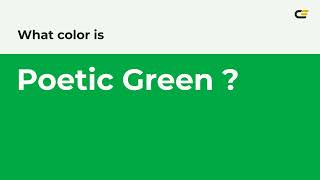 What color is Poetic Green ? #00a844 hex color - Green color - Cool color 00a844