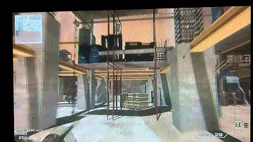 MW3 out the map HARDHAT knife lunge [tutorial]