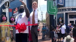 Rick Ross Opens Wingstop In His Hometown Clarksdale Mississippi