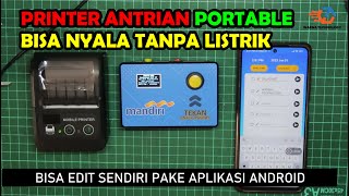 Printer Antrian Mesin Antrian V4 Portable demo + Seting screenshot 2