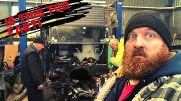 Land rover Campervan engine and bulkhead change