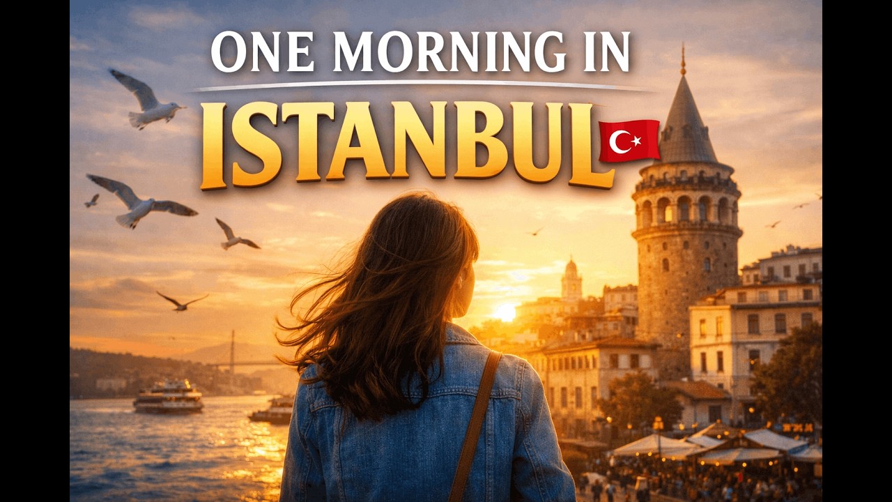 One Morning in Istanbul | AI Moments That Feel Like a Movie or Real Life | AI City Videos