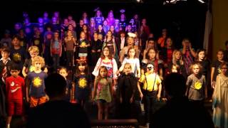 The Barton Hills Choir - 3rd/4th grade Halloween Show 2014 - part 2