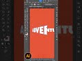 Three dimensional text in illustrator 2025