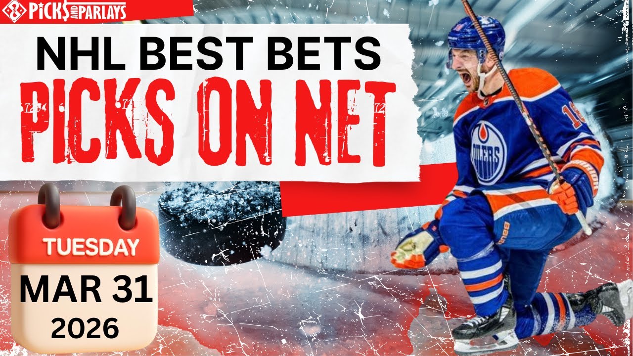 Picks On Net | NHL Picks and Stats | Best NHL Picks for Tuesday Mar 31, 2026