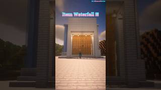 [Item Waterfall] A Magical Stream of Falling Treasures! #Minecraft #minecrafttutorial